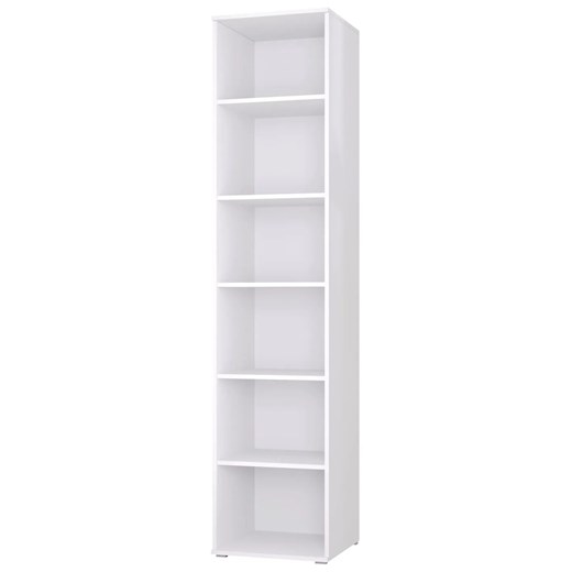 Biały skandynawski regał typu słupek 40 cm L8-Z41 ze sklepu Edinos.pl w kategorii Regały i witryny - zdjęcie 188066424
