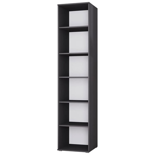 Czarny regał do garderoby 60 cm M5-E29 ze sklepu Edinos.pl w kategorii Dom - zdjęcie 188066483