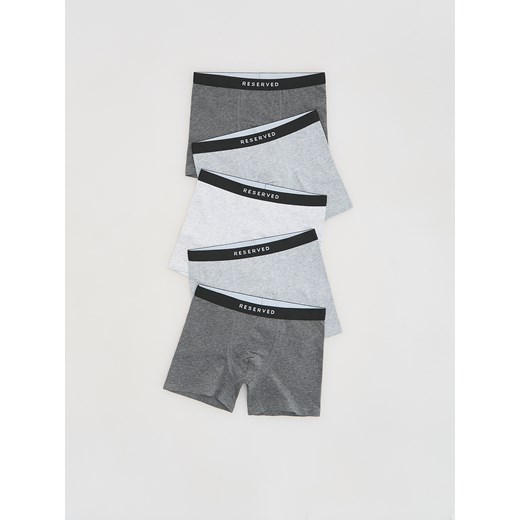 Reserved - Bawełniane bokserki 5 pack - czarny ze sklepu Reserved w kategorii Majtki dziecięce - zdjęcie 188066811