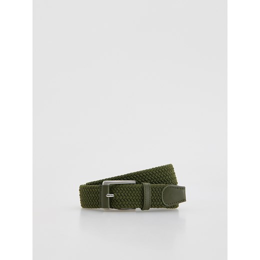 Reserved - Pleciony pasek - zielony ze sklepu Reserved w kategorii Paski dziecięce - zdjęcie 188066954