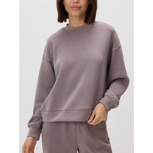 Reserved - Bluza z modalem - brązowy Reserved L Reserved