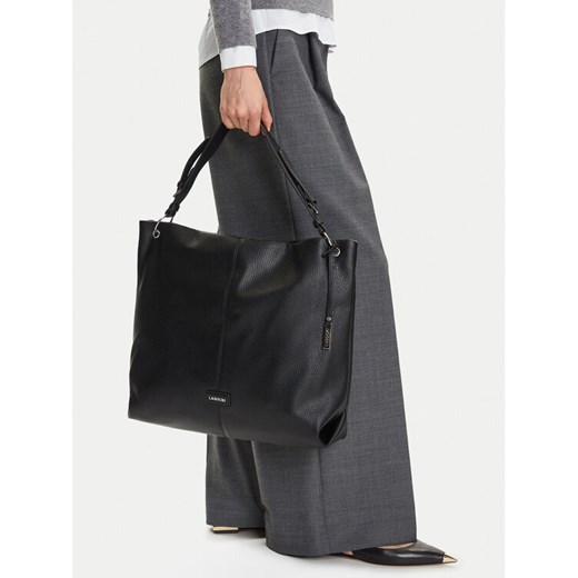 Lasocki Torebka C-LSK-L-007-08 Czarny ze sklepu MODIVO w kategorii Torby Shopper bag - zdjęcie 188068453