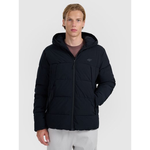 Męska kurtka puchowa 4F 4FRAW25TDJAM0794 - czarna XXL Sportstylestory.com