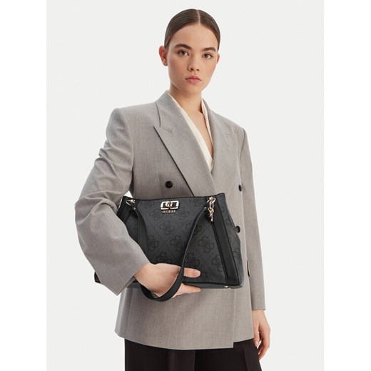 Torebka Guess Karnilla HWOS99 01220 Szary ze sklepu eobuwie.pl w kategorii Torebki damskie - zdjęcie 188069771