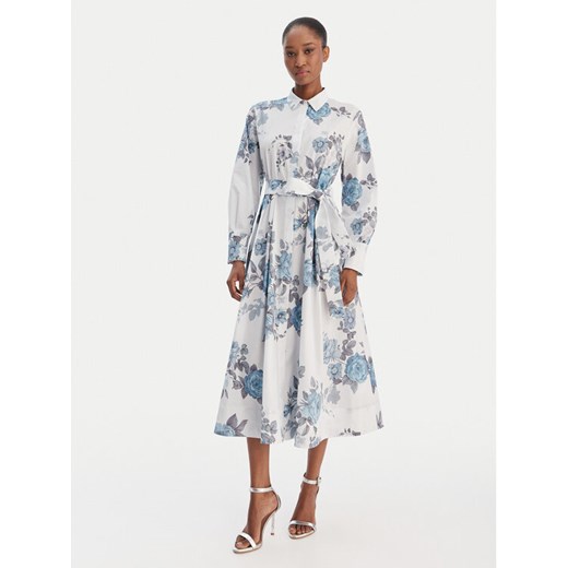 Marella Sukienka koszulowa Formica 2613221161 Błękitny Regular Fit ze sklepu MODIVO w kategorii Sukienki - zdjęcie 188070452