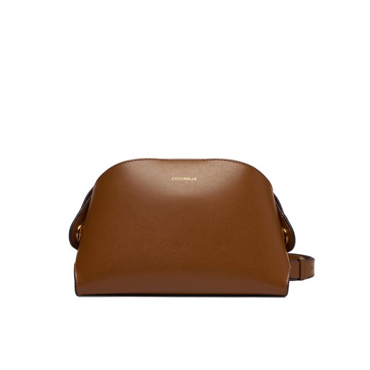Torebka Coccinelle U7K Coccinelletylde Calf E1 U7K 15 01 01 Brązowy ze sklepu eobuwie.pl w kategorii Listonoszki - zdjęcie 188071460