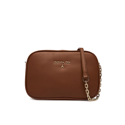Torebka Patrizia Pepe CB0071/L001 Brązowy ze sklepu eobuwie.pl w kategorii Listonoszki - zdjęcie 188071584