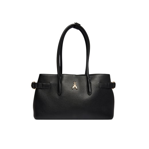 Torebka Patrizia Pepe 8B0305/L162 Czarny ze sklepu eobuwie.pl w kategorii Kuferki - zdjęcie 188071632