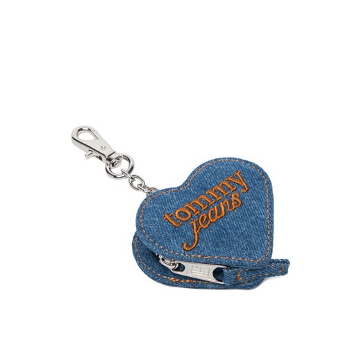 Bilonówka Tommy Hilfiger Tjw Cool Denim Heart Coin Purse AW0AW18595 Niebieski ze sklepu eobuwie.pl w kategorii Portfele damskie - zdjęcie 188071712