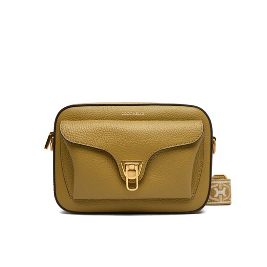 Torebka Coccinelle NOF Coccinelle Beat Soft Ribb E1 NOF 15 02 01 Zielony ze sklepu eobuwie.pl w kategorii Listonoszki - zdjęcie 188071814