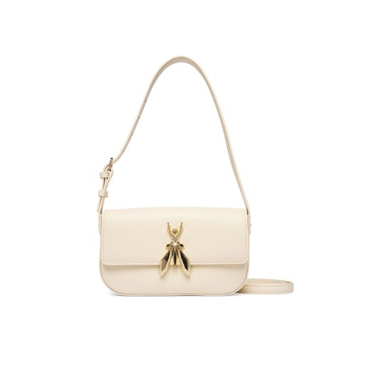 Torebka Patrizia Pepe 8B0231/L061 Écru ze sklepu eobuwie.pl w kategorii Listonoszki - zdjęcie 188071831