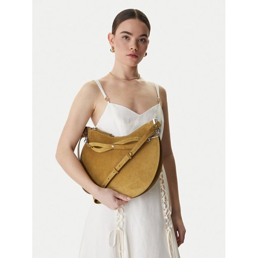 Coccinelle Torebka QKG Coccinellesunup Suede E1 QKG 13 01 01 Zielony ze sklepu MODIVO w kategorii Torebki damskie - zdjęcie 188074452