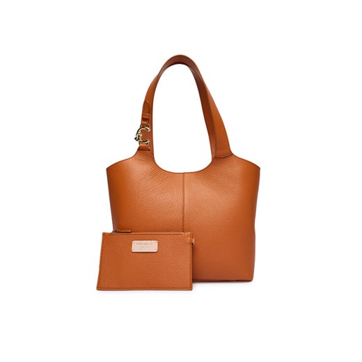 Coccinelle Torebka SHA Coccinelle C-Easy E1 SHA 11 02 01 Brązowy ze sklepu MODIVO w kategorii Torebki damskie - zdjęcie 188074494