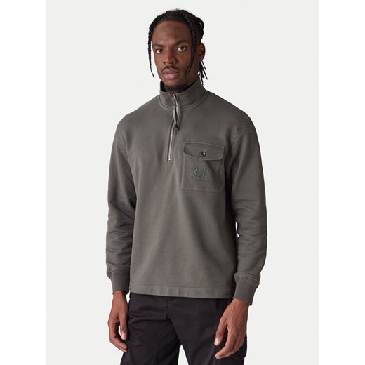 C.P. Company Bluza 20CMSS026A005086W Szary Regular Fit ze sklepu MODIVO w kategorii Bluzy męskie - zdjęcie 188074694