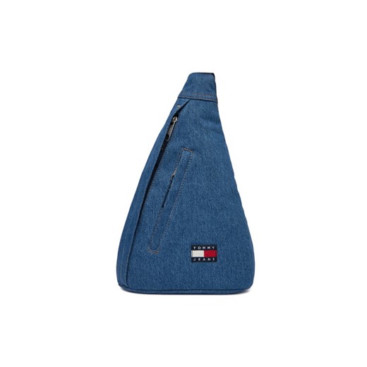 Tommy Jeans Plecak Tjm Utility Denim Sling Bag AM0AM14051 Niebieski ze sklepu MODIVO w kategorii Plecaki - zdjęcie 188074734