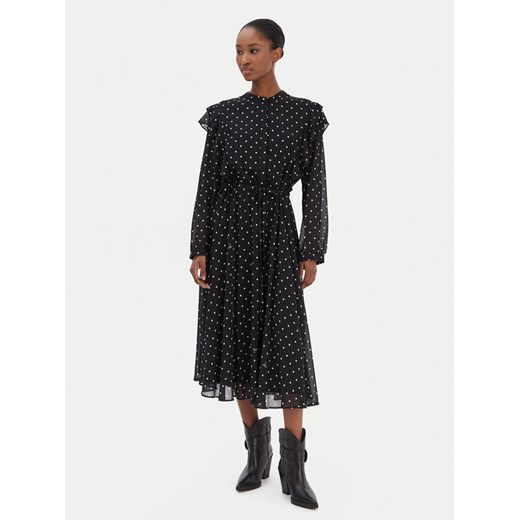 JOOP! Sukienka codzienna Dot 30100092 Czarny Regular Fit ze sklepu MODIVO w kategorii Sukienki - zdjęcie 188074832