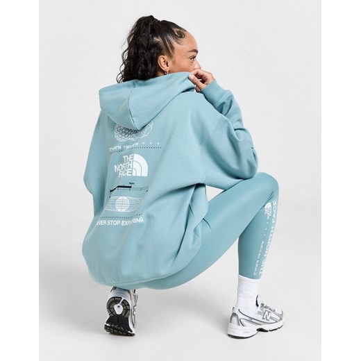 THE NORTH FACE BLUZA Z KAPTUREM TECH GRPH HD BLU The North Face M okazyjna cena JD Sports 