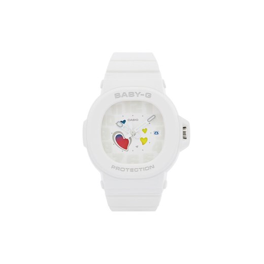 Zegarek Casio BGA-10-7AER Biały ze sklepu eobuwie.pl w kategorii Biżuteria i zegarki dziecięce - zdjęcie 188094612