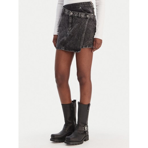 HUGO Spódnica mini Galaxy 50559270 Czarny ze sklepu MODIVO w kategorii Spódnice - zdjęcie 188098484