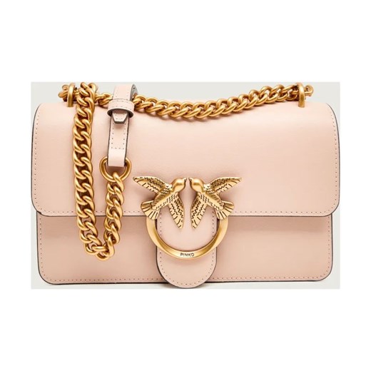 Pinko Skórzana torebka na ramię LOVE ONE MINI ze sklepu Gomez Fashion Store w kategorii Listonoszki - zdjęcie 188100043