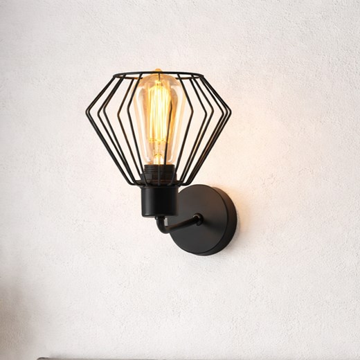 Kinkiet loftowy czarny ERIE LOFT ze sklepu Lysne w kategorii Lampy ścienne - zdjęcie 188101303