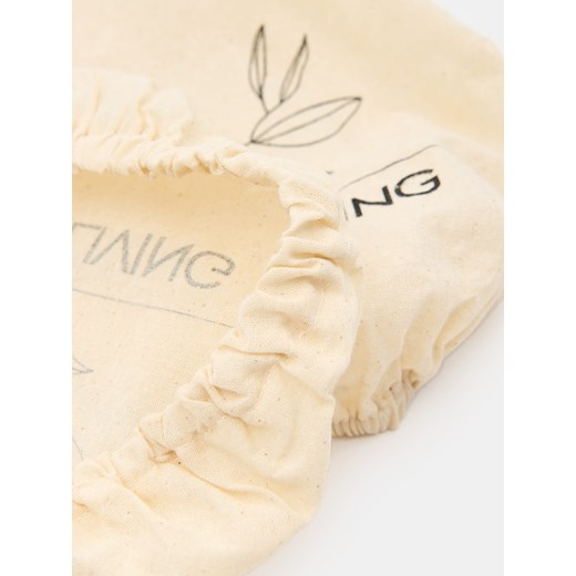 Sinsay - Bawełniane pokrywki 2 pack - kremowy Sinsay One Size Sinsay