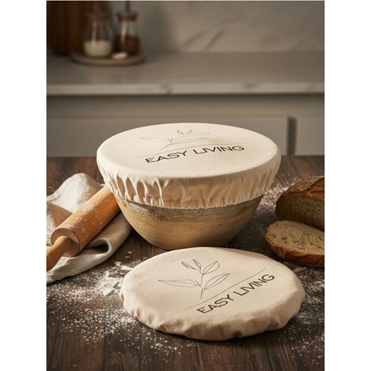 Sinsay - Bawełniane pokrywki 2 pack - kremowy Sinsay One Size Sinsay