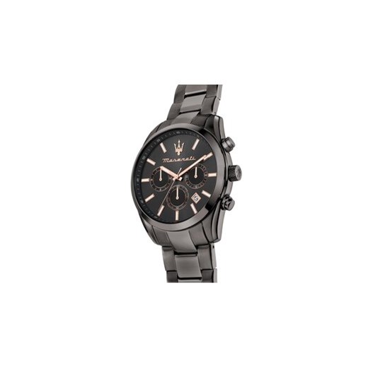 Zegarek Maserati Attrazione R8853151001 Czarny Maserati OS eobuwie.pl