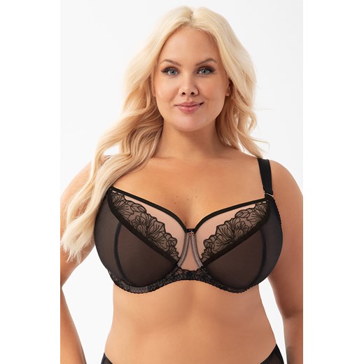 Biustonosz miękki Gorsenia K902 Daniela czarny ze sklepu kontri.pl w kategorii Biustonosze - zdjęcie 188107171