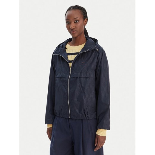 Tommy Hilfiger Kurtka przejściowa WW0WW48001 Granatowy Regular Fit ze sklepu MODIVO w kategorii Kurtki damskie - zdjęcie 188112302