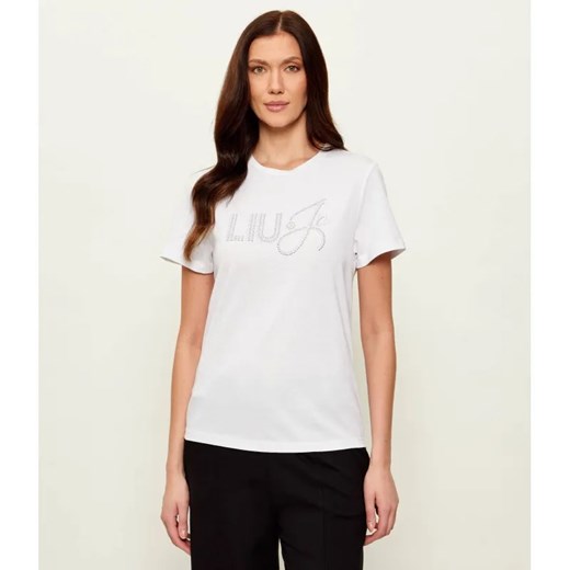 Liu Jo T-shirt | Regular Fit ze sklepu Gomez Fashion Store w kategorii Bluzki damskie - zdjęcie 188113662