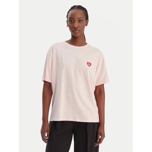 HUGO T-Shirt 50556981 Różowy Regular Fit XXL MODIVO