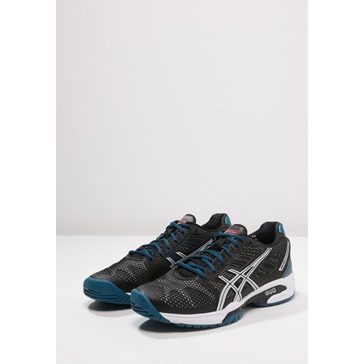 ASICS GELSOLUTION SPEED 2 Obuwie do tenisa Multicourt noir/argenté zalando szary syntetyk