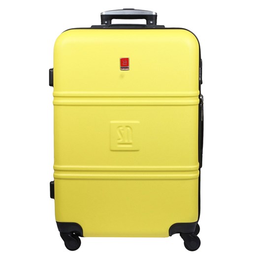 walizka duża  Art Class Collection 75 cm żółta ze sklepu Słoń Torbalski w kategorii Walizki - zdjęcie 188122960