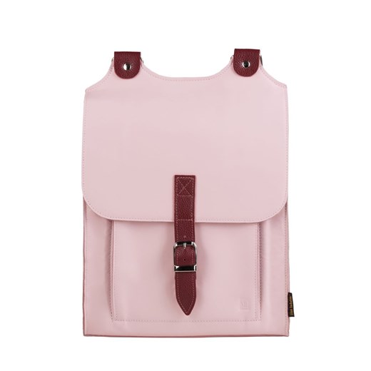 różowy plecak skórzany Bookpack ze sklepu Słoń Torbalski w kategorii Plecaki - zdjęcie 188122990