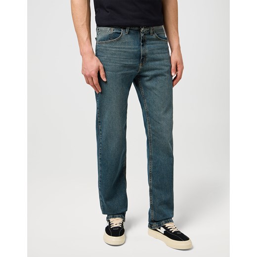 Męskie Spodnie Jeansowe Wrangler Regular Fit River 112352955 ze sklepu YouNeedit.pl w kategorii Jeansy męskie - zdjęcie 188133111