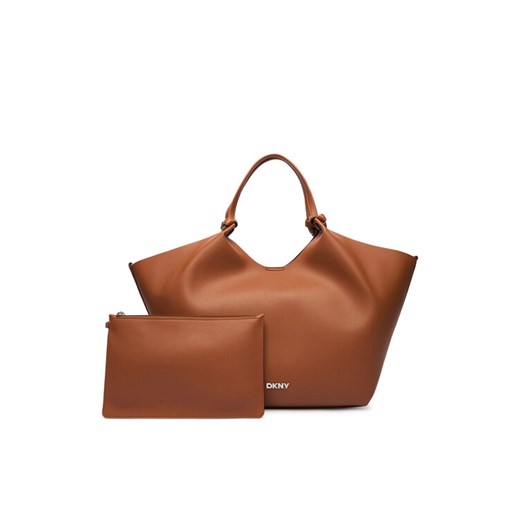 DKNY Torebka R42BAE48 Brązowy ze sklepu MODIVO w kategorii Torebki damskie - zdjęcie 188135990