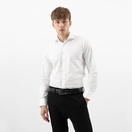 Wojas Czarny Klasyczny Pasek Męski Ze Skóry Naturalnej ze sklepu Wojas w kategorii Paski męskie - zdjęcie 188144530