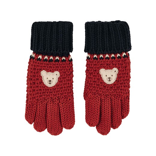 Steiff Rękawiczki w kolorze czarno-czerwonym ze sklepu Limango Polska w kategorii Rękawiczki dziecięce - zdjęcie 188173604
