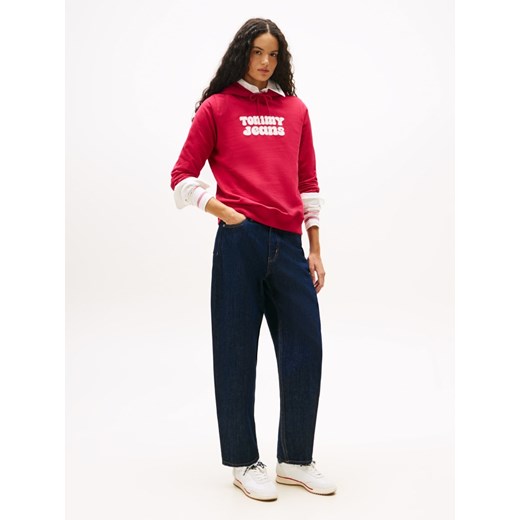 TOMMY JEANS Bluza w kolorze czerwonym ze sklepu Limango Polska w kategorii Bluzy damskie - zdjęcie 188177122