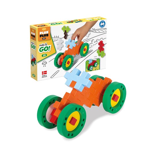 PLUS PLUS Klocki "Make&amp;Go" - 3+ Plus Plus onesize okazja Limango Polska