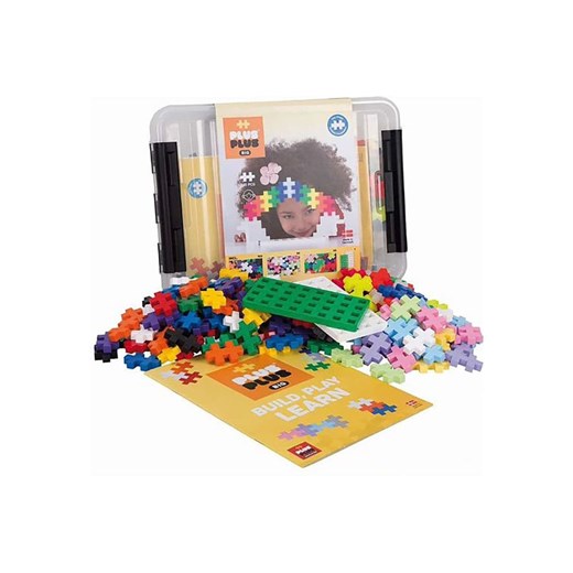 PLUS PLUS Klocki (46 szt.) "BIG Box Basic" - 1+ Plus Plus onesize okazyjna cena Limango Polska