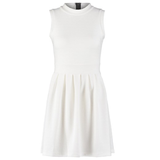 WAL G. F&F Sukienka z dżerseju white zalando szary abstrakcyjne wzory