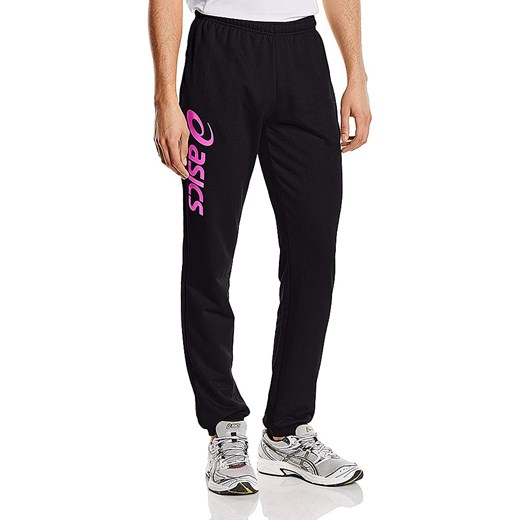 asics Spodnie sportowe w kolorze czarnym ze sklepu Limango Polska w kategorii Spodnie męskie - zdjęcie 188218572