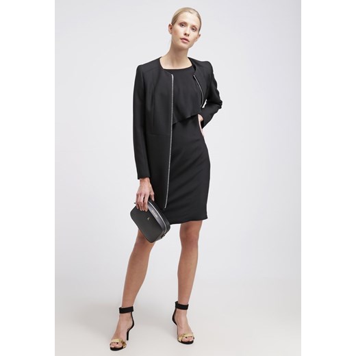 MAX&Co. PALANTINO Sukienka koktajlowa black zalando  bez wzorów/nadruków