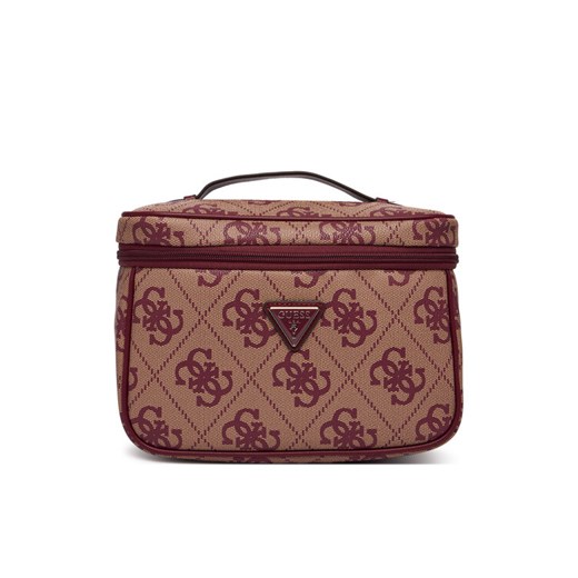 Kosmetyczka Guess Berta TWOB86 88039 Bordowy ze sklepu eobuwie.pl w kategorii Kosmetyczki - zdjęcie 188248782