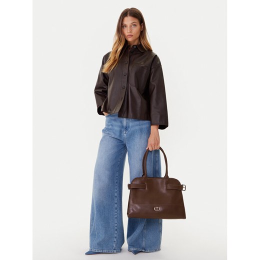 Torebka TWINSET 252TB7020 Brązowy ze sklepu eobuwie.pl w kategorii Torebki damskie - zdjęcie 188249143