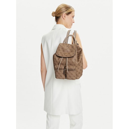 Plecak Guess HWSG71 18310 Beżowy ze sklepu eobuwie.pl w kategorii Plecaki - zdjęcie 188249734