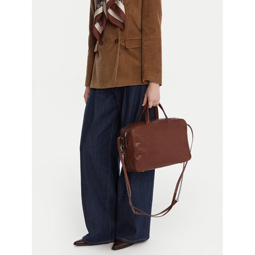 Torebka Weekend Max Mara 2525516085600 Brązowy ze sklepu eobuwie.pl w kategorii Torebki damskie - zdjęcie 188249902