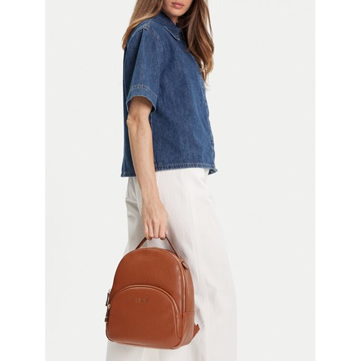 Plecak Liu Jo Ecs M Backpack AF5157 E0027 Brązowy ze sklepu eobuwie.pl w kategorii Plecaki - zdjęcie 188250271